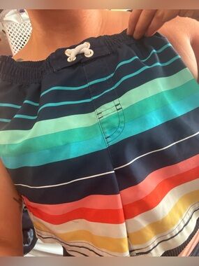 PLEASEBUNDLE2SAVE 
2T boys swim trunks - fairly used no signs of wear & tear
